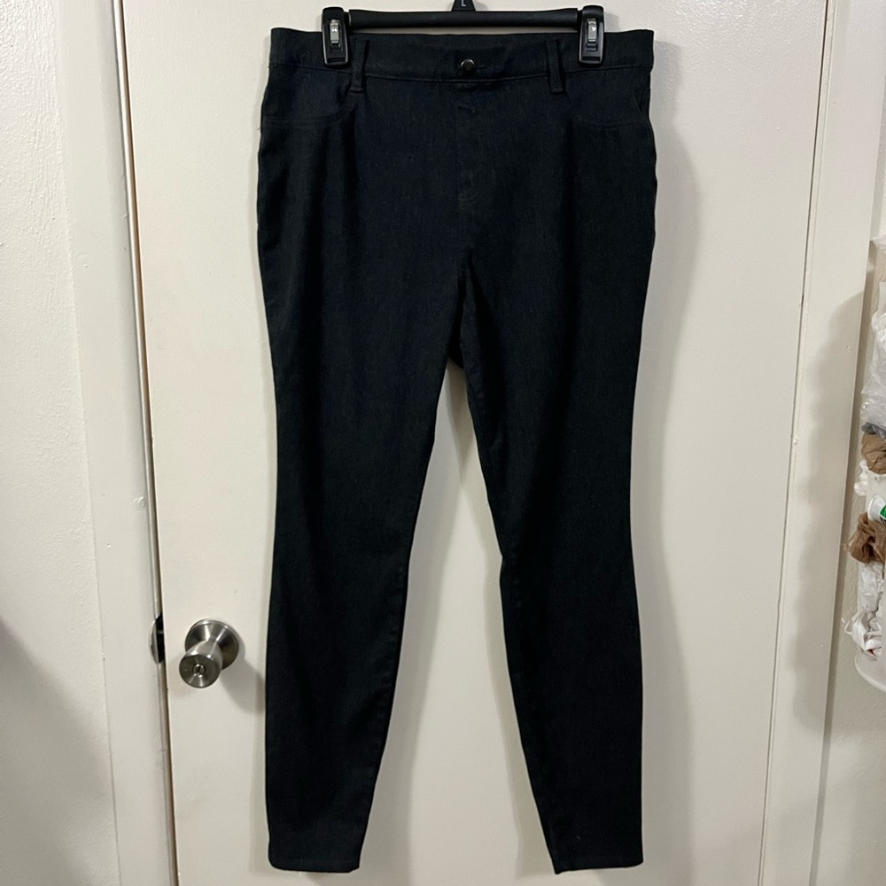 L Time+Tru Gray Jeggings